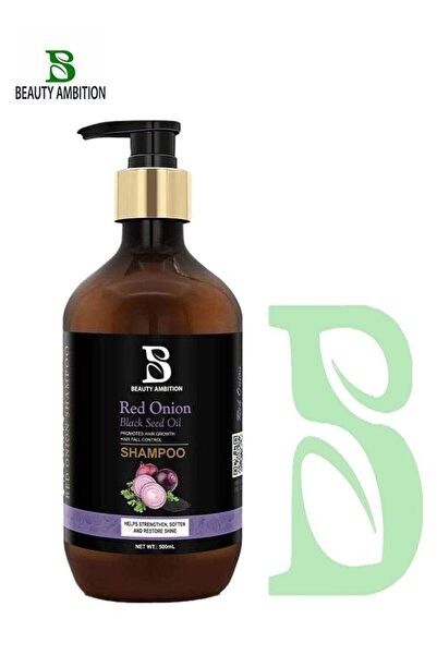 BEAUTY AMBITION Red Onion & Black Seed Oil Hair Shampoo 500ml