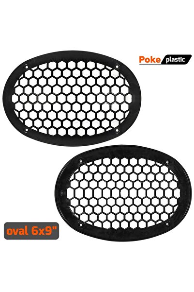 Poke Hoparlör Çerçeve Kapak Oval 6x9" 2 Adet PK-4994