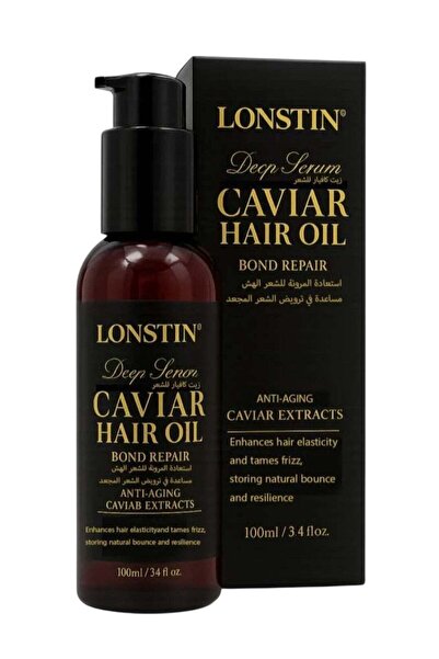 Lonstin زيت الشعر بالكافيار