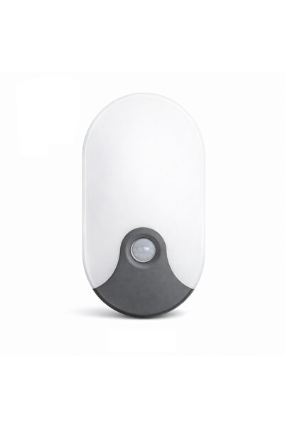 K2 GLOBAL 15W Sensörlü Oval LED Duvar Armatürü – 1360Lm – 6500K – Hareket Sen...