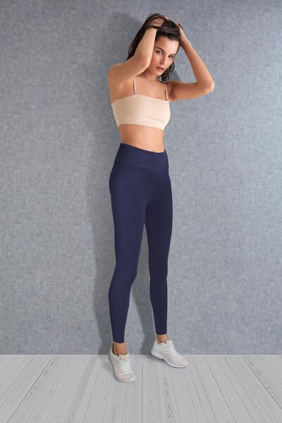 Doreanse Kadın Yüksek Bel Fitilli Spor Tayt 8041