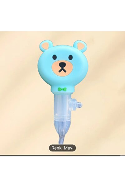 HEYUANXI Çocuklar için Burun Aspiratörü 1 Sevimli Ayı Şeklinde Çocuklar için Burun Balığı Temizleme