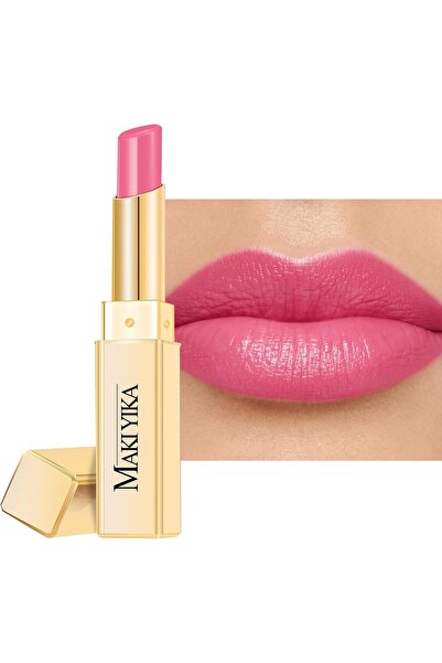 MAKI YIKA Pink Lipstick Moisturizing For Women