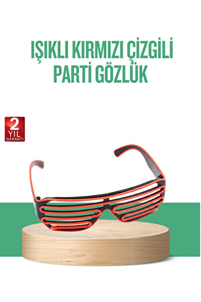 lowell home Colorful Light-Up Glasses Fun Night Accessory