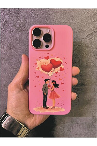 ALYACEPSTORE CASE حافظة آيفون 16 برو ماكس متوافقة مع تصميم عيد الحب على شكل ق...