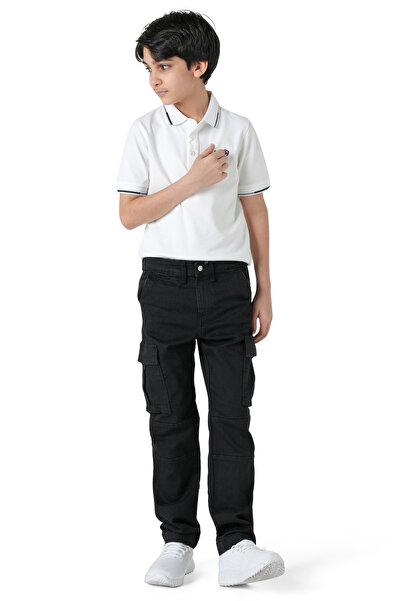 Cargo Boys' wide-leg cargo pants for everyday wear
