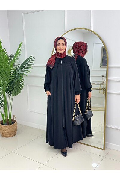 Summer Store Mahur Zippered Loose Cut Robe