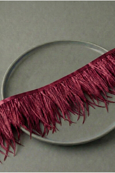 Massaltay Black Ostrich Feather Ribbon 1 Meter |   Evening Dress, Henna, Cost...