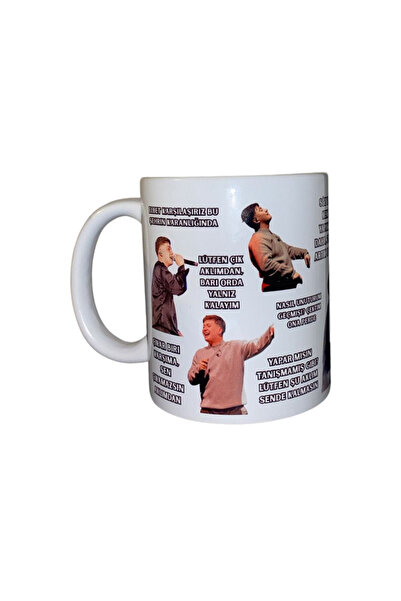 YADOKE POİZİ ŞARKILARINI İÇEREN Porselen Kupa