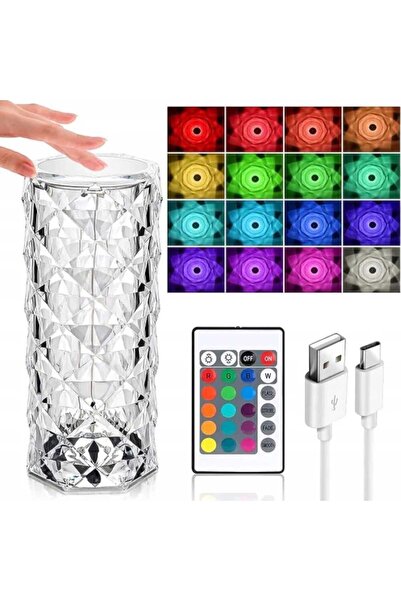 OEM Lampa decorativa LED, Stil Cristal cu reflexii de diamant, Lumina ambient...