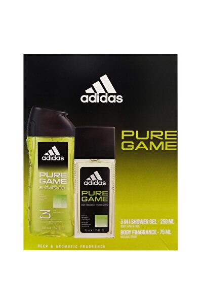 adidas MEN PURE GAME DNS75ML+SG250ML GIFT SET