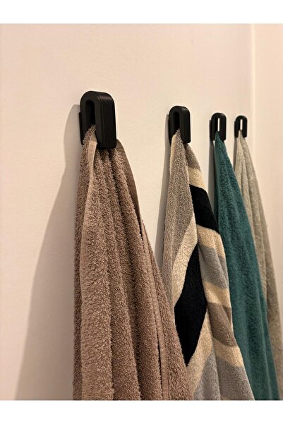 CEREN YÜCEL Modern Havlu Tutucu Askı 2'li Set