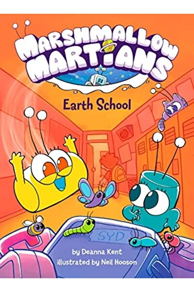 Book Boss مارشميلو المريخيون: مدرسة الأرض (رواية مصورة)