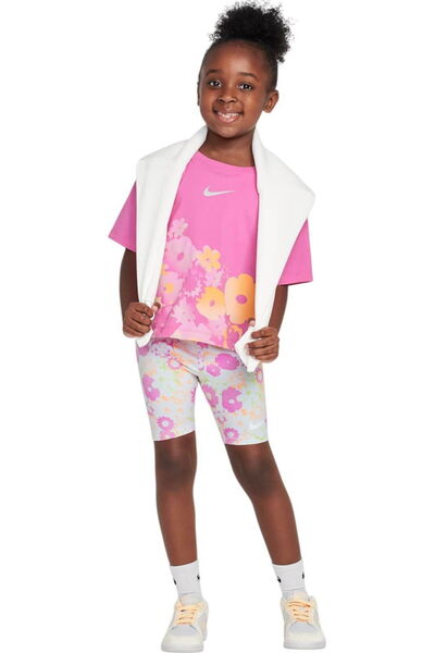 Nike Flow-Ral AOP Bike Short & Tee set - 36M848-P23