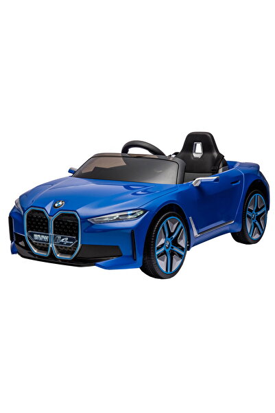 Premierkids Premier BMW i4 electric car, 12V, EVA rubber wheels, eco-leather ...