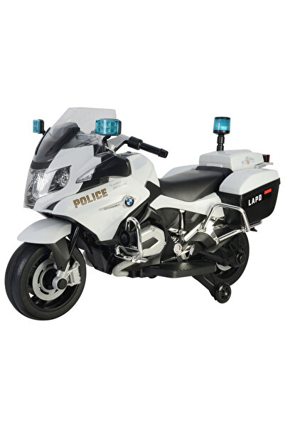 Premierkids Premier BMW R1200 RT-P electric police motorcycle, 12V, flashing ...