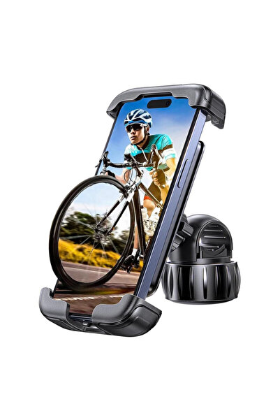 LISEN Suport magnetic pentru telefon pentru bicicletă, trotinetă Lisen, negru