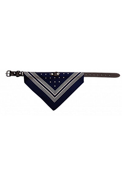 Rinaldo Franco spa Guler din piele cu bandană - L