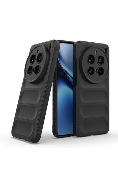 NANOSPACE غطاء سيليكون عرقي متوافق مع هاتف Vivo X200 Pro، مصنوع من مادة TPU ا...