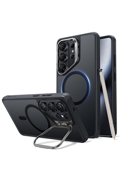 ESR Suport hibrid HaloLock pentru Samsung Galaxy S26 Ultra Classic, negru îng...