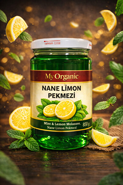 MY ORGANİC NANE LİMON PEKMEZİ 850 GR