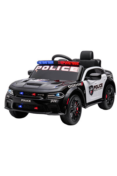 Premierkids Masinuta electrica Premier Dodge Charger Police, 12V, roti cauciu...
