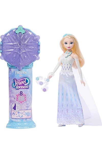 FELİTE Frozen Elsa , Kar Tanesi Mücevher Kutusu, Çocuk Yüzüğü ve 9 Oyun Parça...