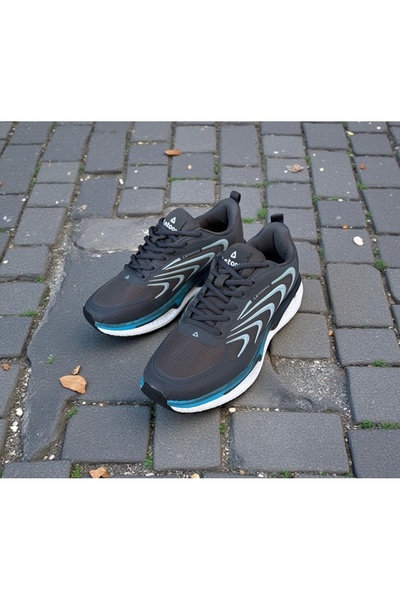 LETOON erkek nefes alabilen ortapaedik taban bağcıklı spor ayakkabı speaker