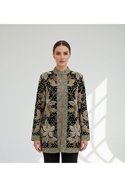 Rabiossa Women's Evening Dress Long Jacket