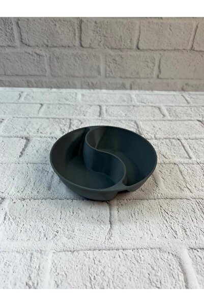 Lisinya Gray Cookie Bowl -