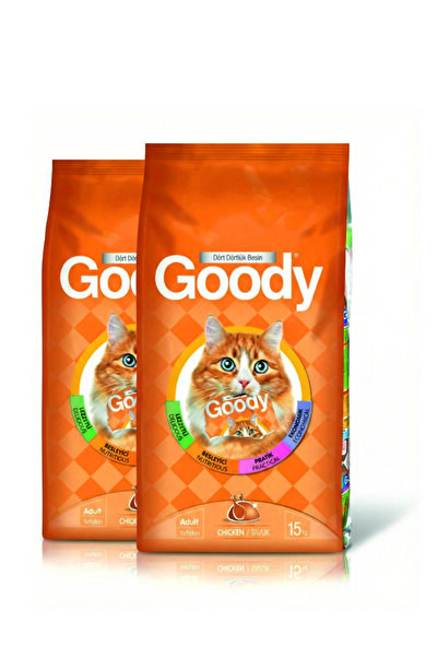 Goody Tavuklu Yetişkin Kedi Maması 15 Kg X 2 Adet