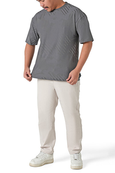 SilverStone تيشرت رجالي سليم كاجوال كم قصير