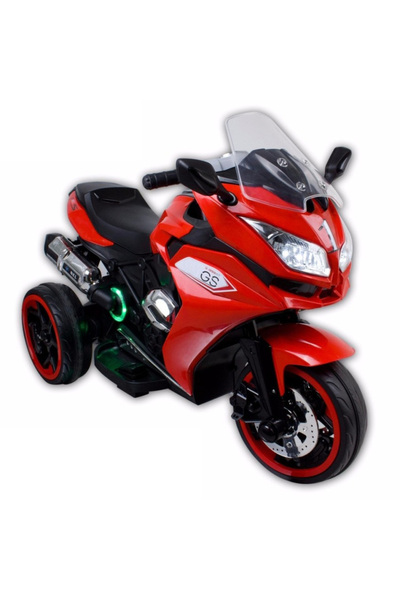 Premierkids Motocicleta electrica cu 3 roti Premier Sport, 6V, 2 motoare, MP3...