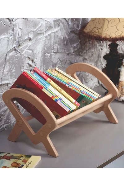 Ankebut Montessori Çocuk ve Yetişkinler için dekoratif kitaplık