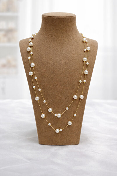 Venus Design 2li İnci Kolye Seti