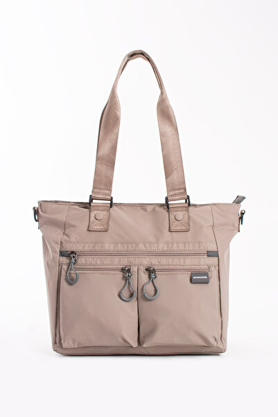 Lifonbag Дамска чанта с 7 отделения, регулируема презрамка, лека ръчна и раме...