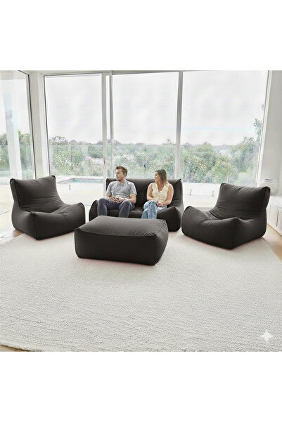 PATARA HOME Velvet Comfort Legom Çok Amaçlı Koltuk Seti