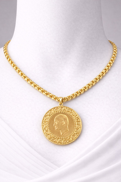 Fomogo Ziynet Liralı Necklace