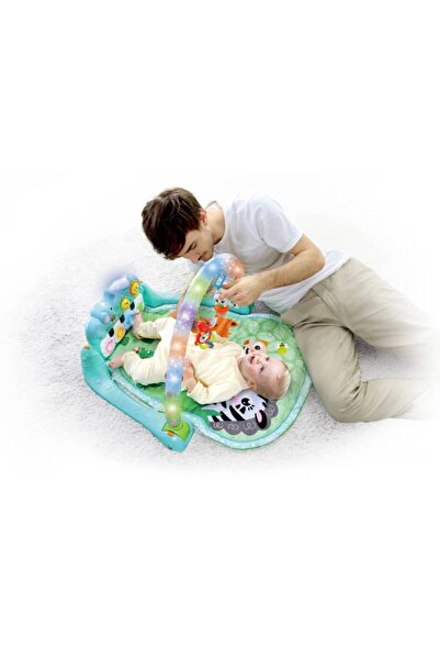 smile toys 4-in-1 Interactive Baby Mattress with Musical Piano, Lights and So...