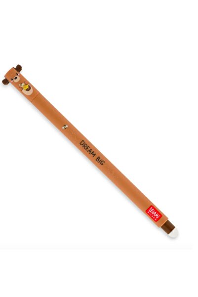 Legami Silinebilir Kırmızı Renk Jel Kalem Ayıcık