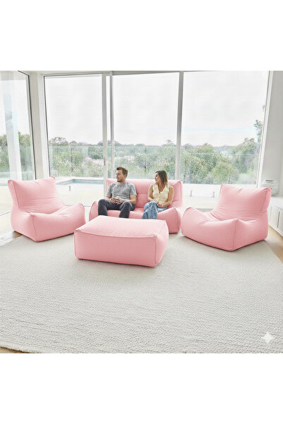 PATARA HOME Velvet Comfort Legom Çok Amaçlı Koltuk Seti