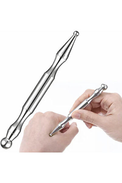 KURTOĞLU PASLANMAZ Paslanmaz Akupunktur Kalemi – Profesyonel Nokta Masaj ve R...