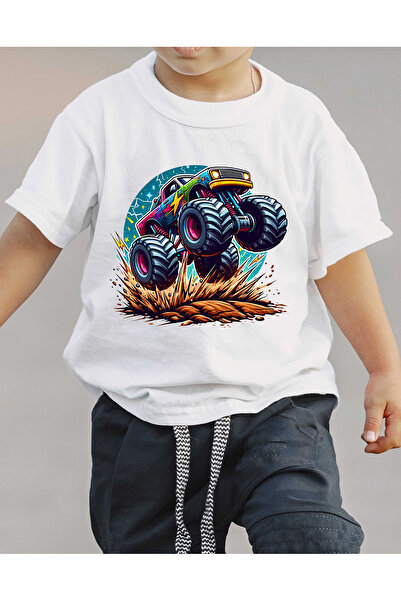 F17 Ajans تي شيرت للأولاد بأكمام قصيرة مصنوع من القطن بنسبة 100% مطبوع من Col...