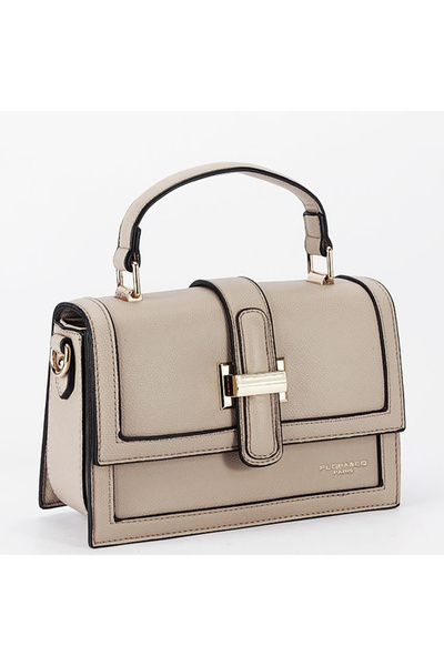 Flora&Co Paris Κομψή μπεζ τσάντα F3680 14