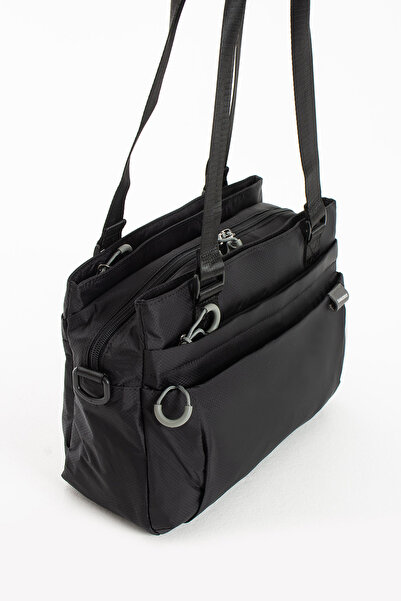 Lifonbag Γυναικεία τσάντα χιαστί και ώμου από ύφασμα αλεξίπτωτου 6 θέσεων, αν...