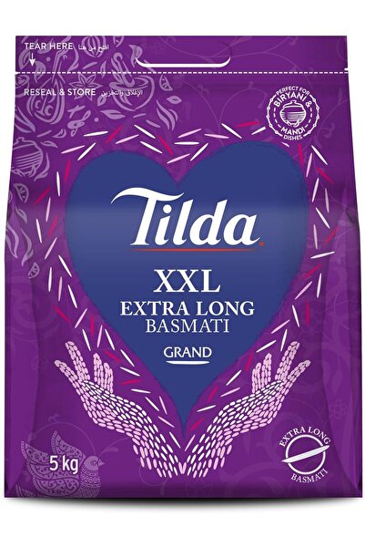 Tilda Long Grain Grand Basmati Rice, 5 Kg