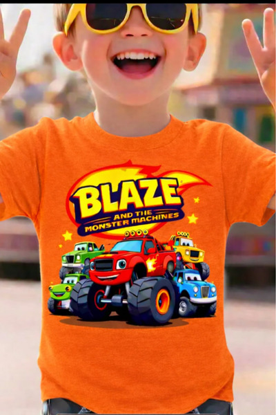 New Shine BLAZE AUTOMOBILI ŠTAMPANI UNISEKS DECA T-shirt