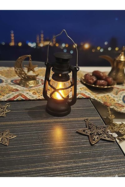 co arma طقم فوانيس رمضانية صغيرة الحجم 6.5 سم مكونة من 6 فوانيس