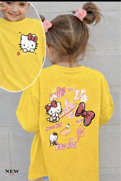 New Shine ДИТЯЧА ФУТБОЛКА UNISEX З ПРИНТОМ HELLO KITTY
