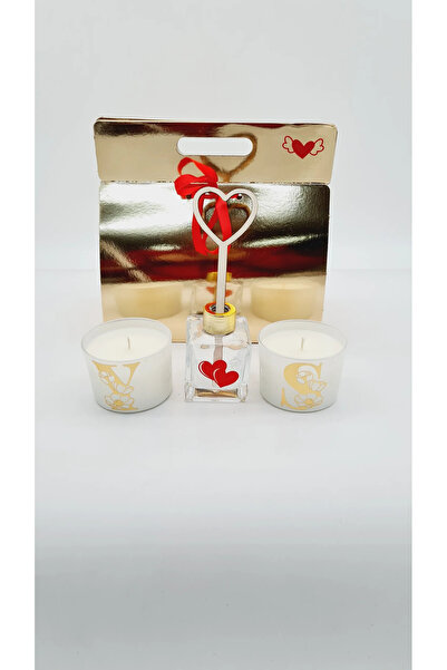 Sim hediyelik Mumluk ve Oda Kokusu Set